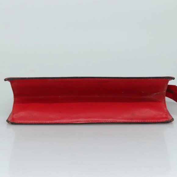 LOUIS VUITTON Epi Trousse Crete Clutch Bag Red M48407 LV Auth 108169 - Picture 14 of 16